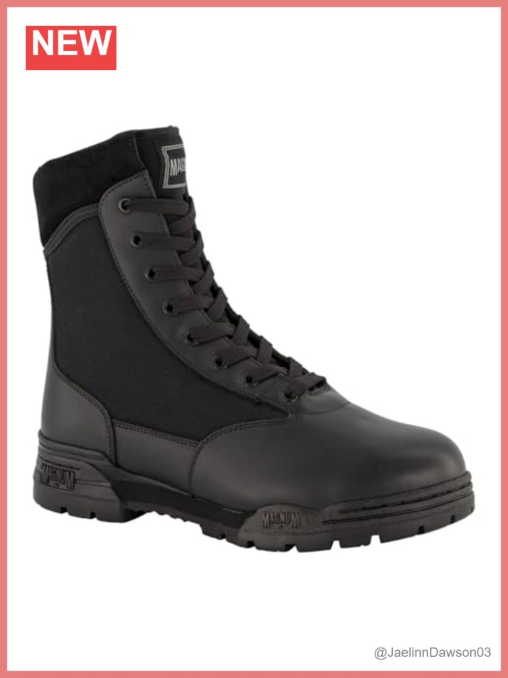 Magnum Classic 8" Tactical Boots Leather Mesh High Traction